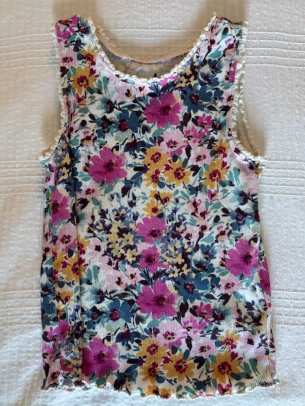 Baby Gap Girls Floral Tank Top in Size 5T